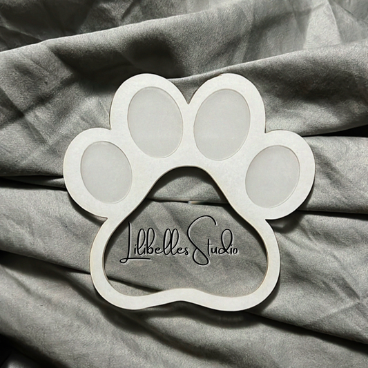 XL Paw print shaker Mold