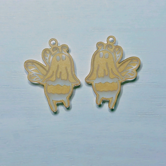 Boo-bee earrings mold