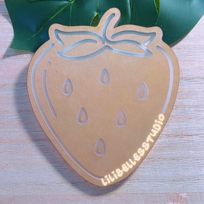 Strawberry Coaster Mold